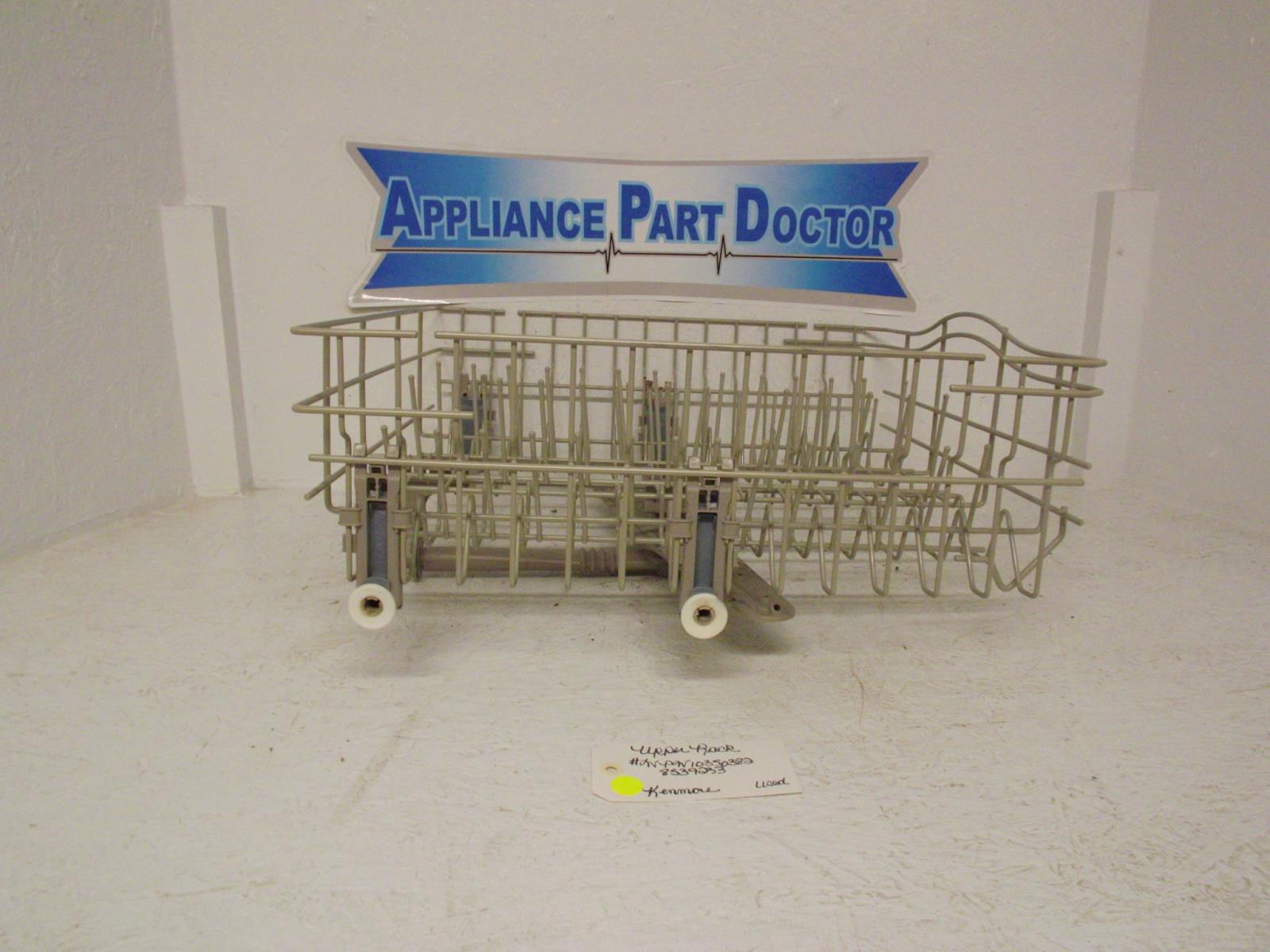 Kenmore Dishwasher WPW10350382 8539233 Upper Rack Used Kenmore Dishwasher WPW10350382 8539233 Upper Rack Used